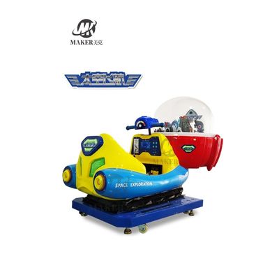 Amusement Arcade Coin Operated Racing Game Machine For Single Player Kiddie Ride Scooter