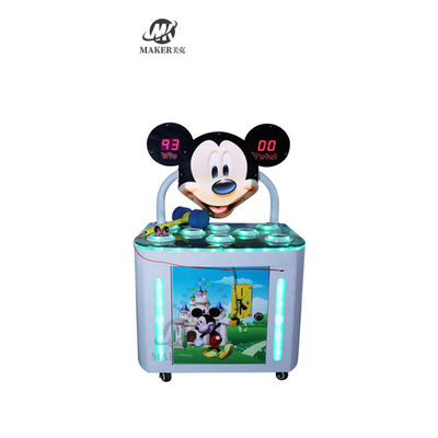 Indoor Coin Operated Whack A Mole Video Games Machines Mini Hammer Mole Arcade Machine For Malls