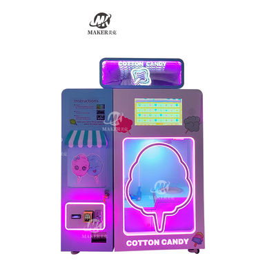 Thiết kế mới thương mại Lợi nhuận cao ngoài trời thông minh Marshmallow hoàn toàn tự động Cotton Candy Maker Máy tự động