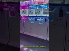 Máy móng vuốt thương mại Máy chơi trò chơi hoạt động bằng tiền xu Máy đồ chơi búp bê